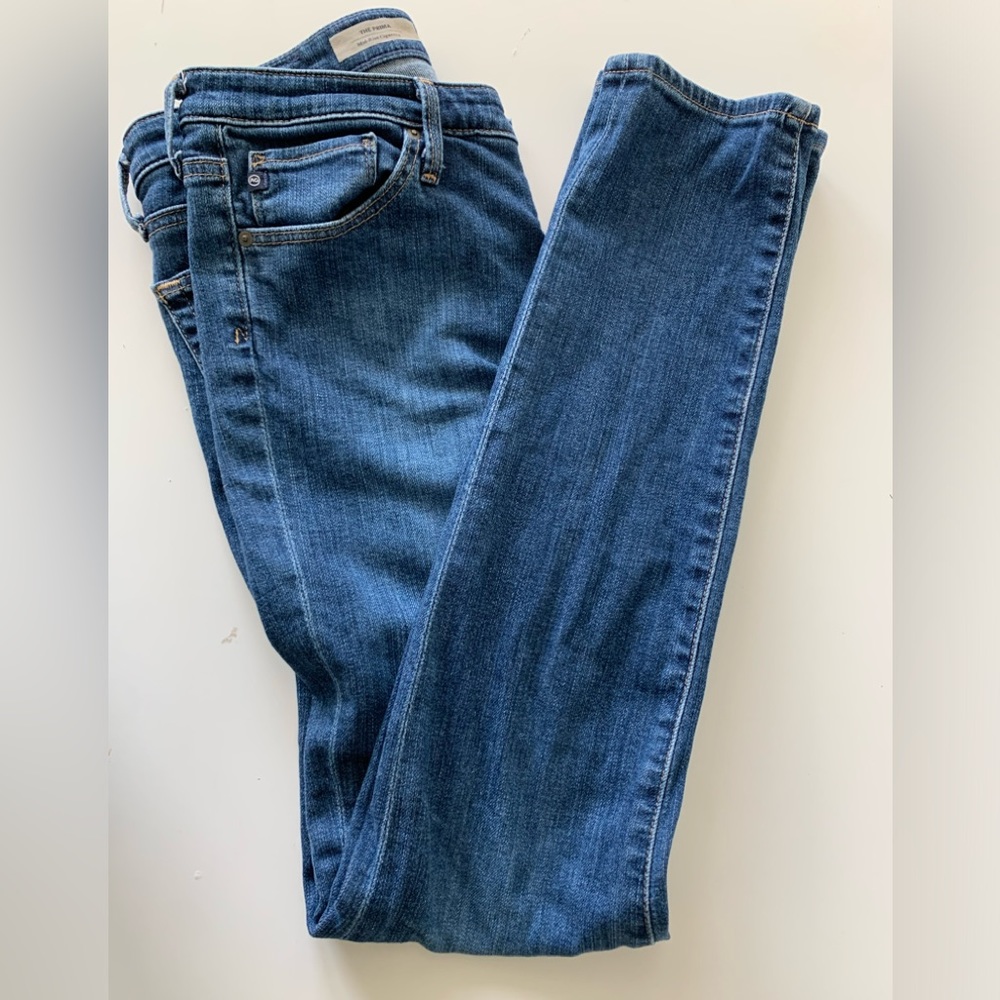 AG Adriano Goldshmied Prima Womens Cigarette Jeans Sz 28